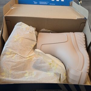 Adidas Beige Ankle Boots
